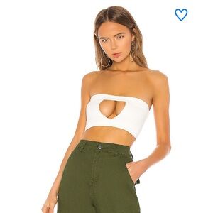 Superdown Tabia Strapless Top